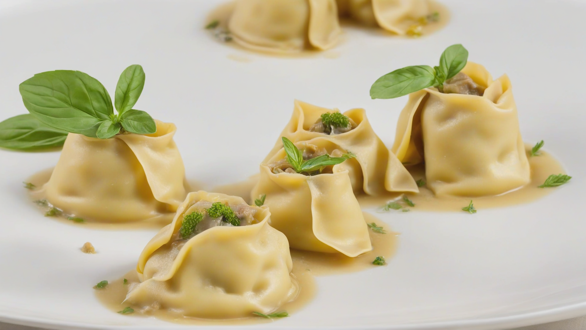 Agnolotti del plin in brodo