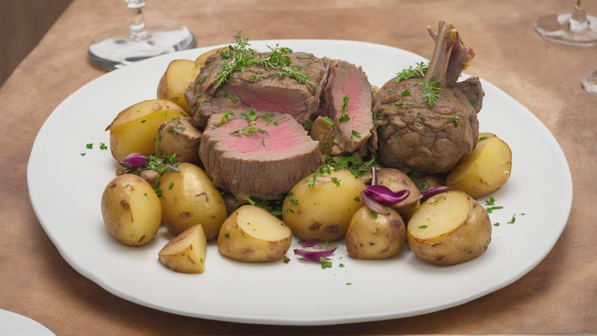 Agnello con Patate