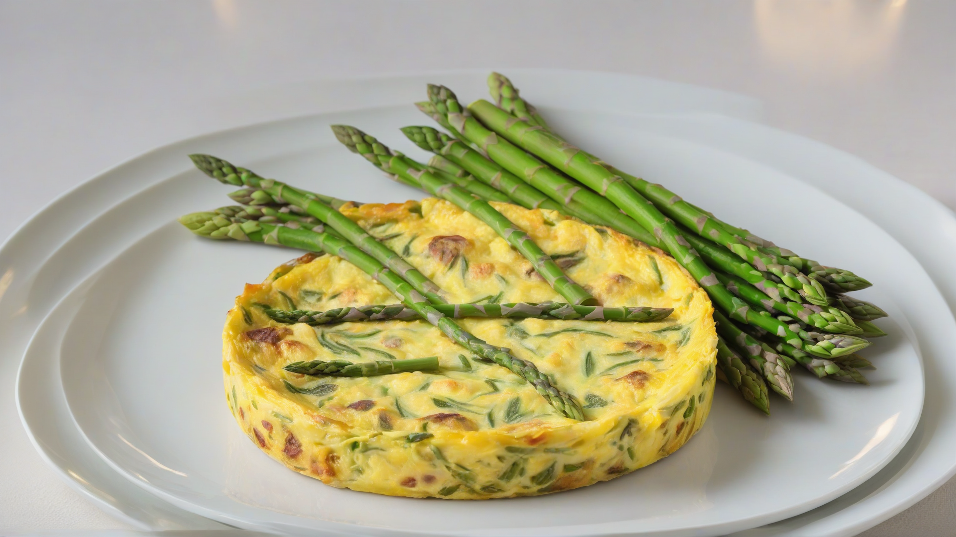 Frittata con asparagi