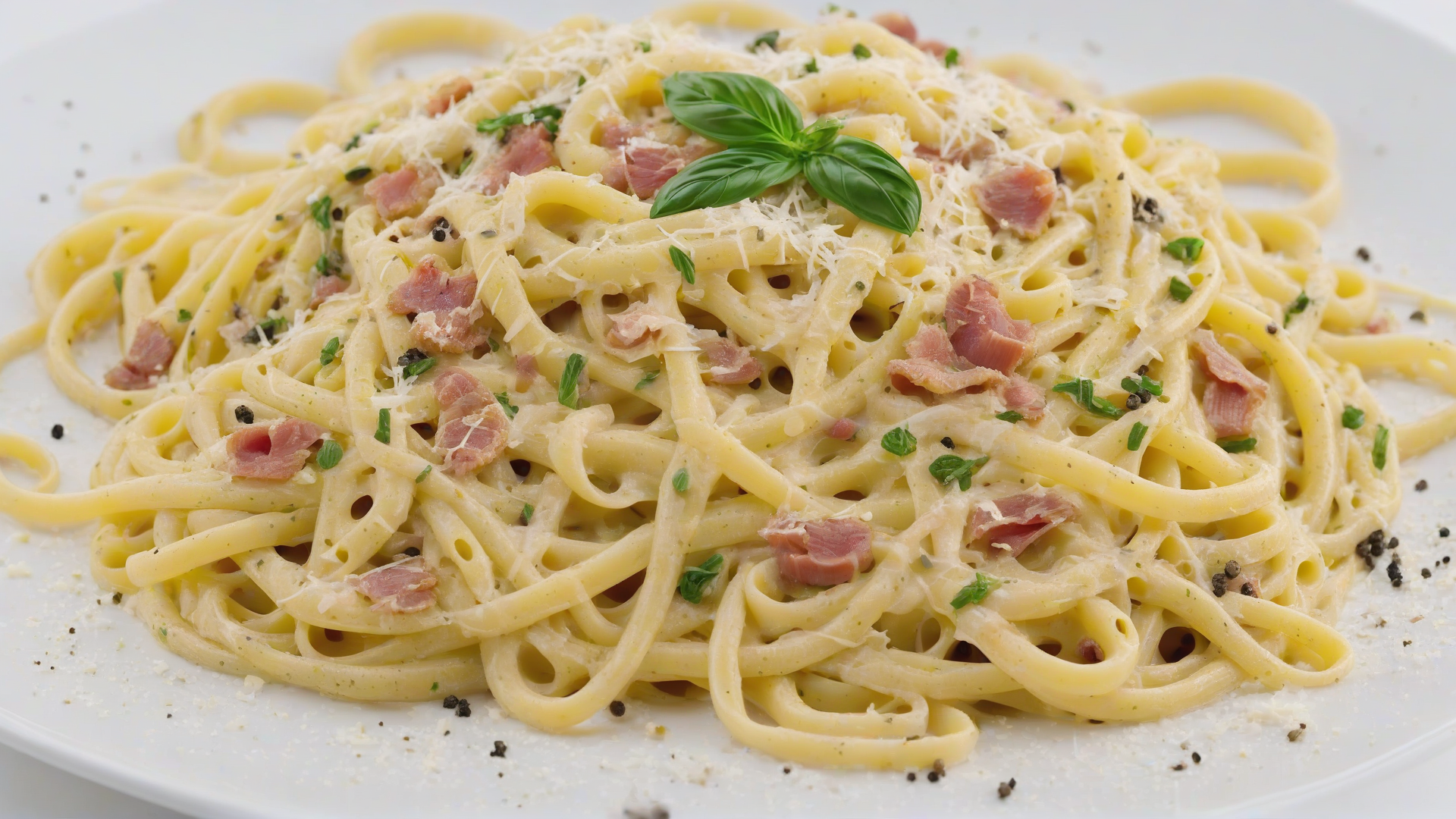 Carbonara senza pancetta