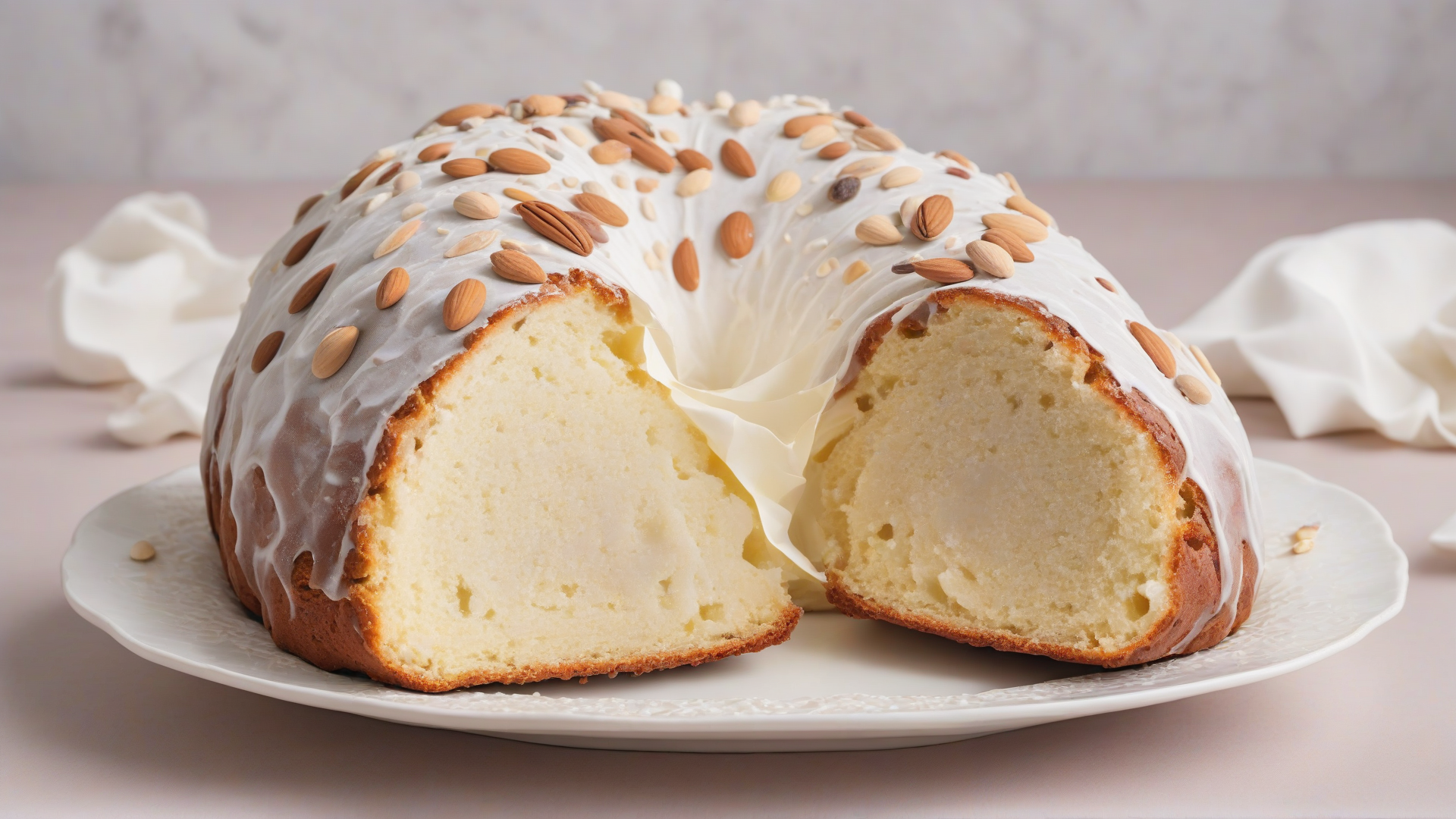 Colomba con glassa