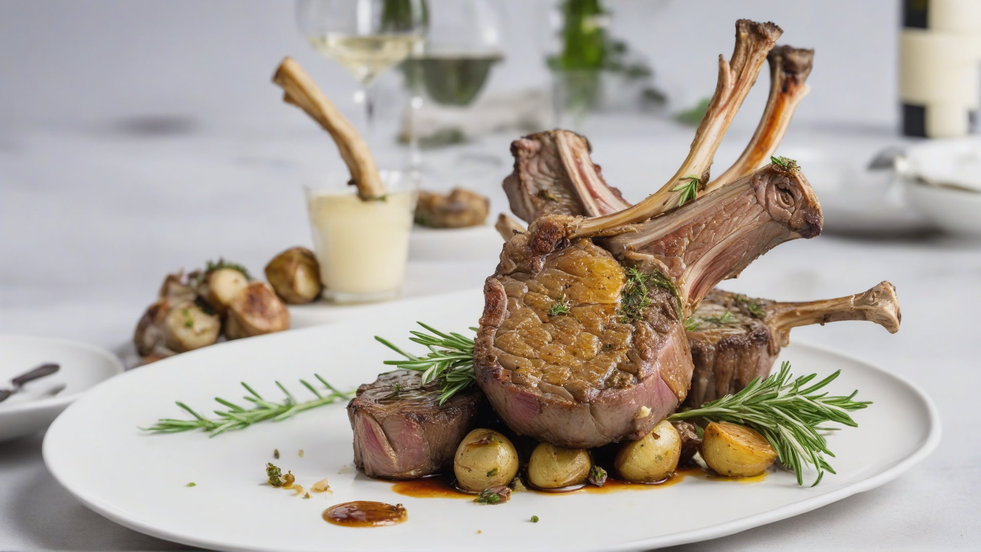 Costolette di agnello al forno