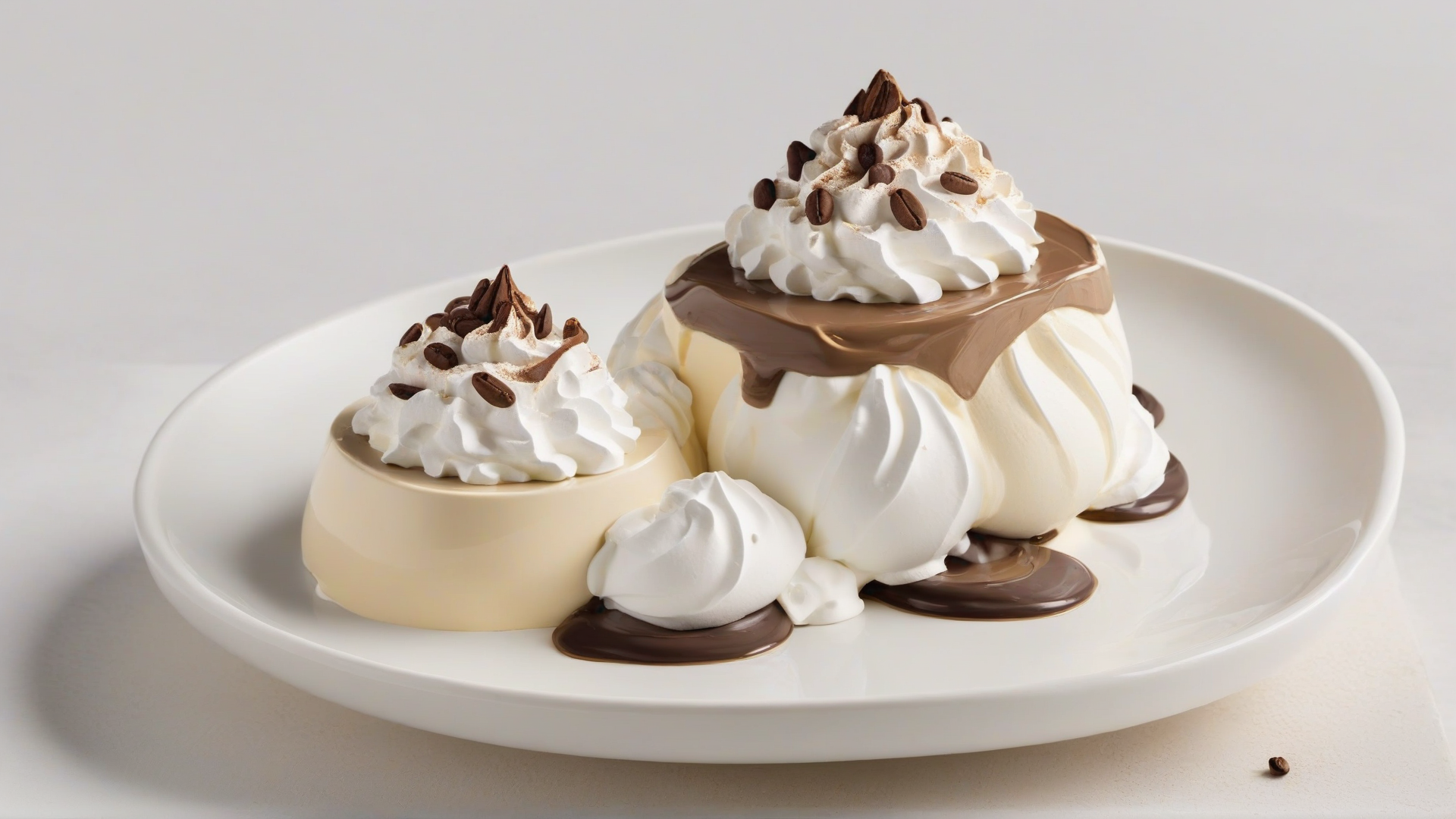 Crema di caffè con panna