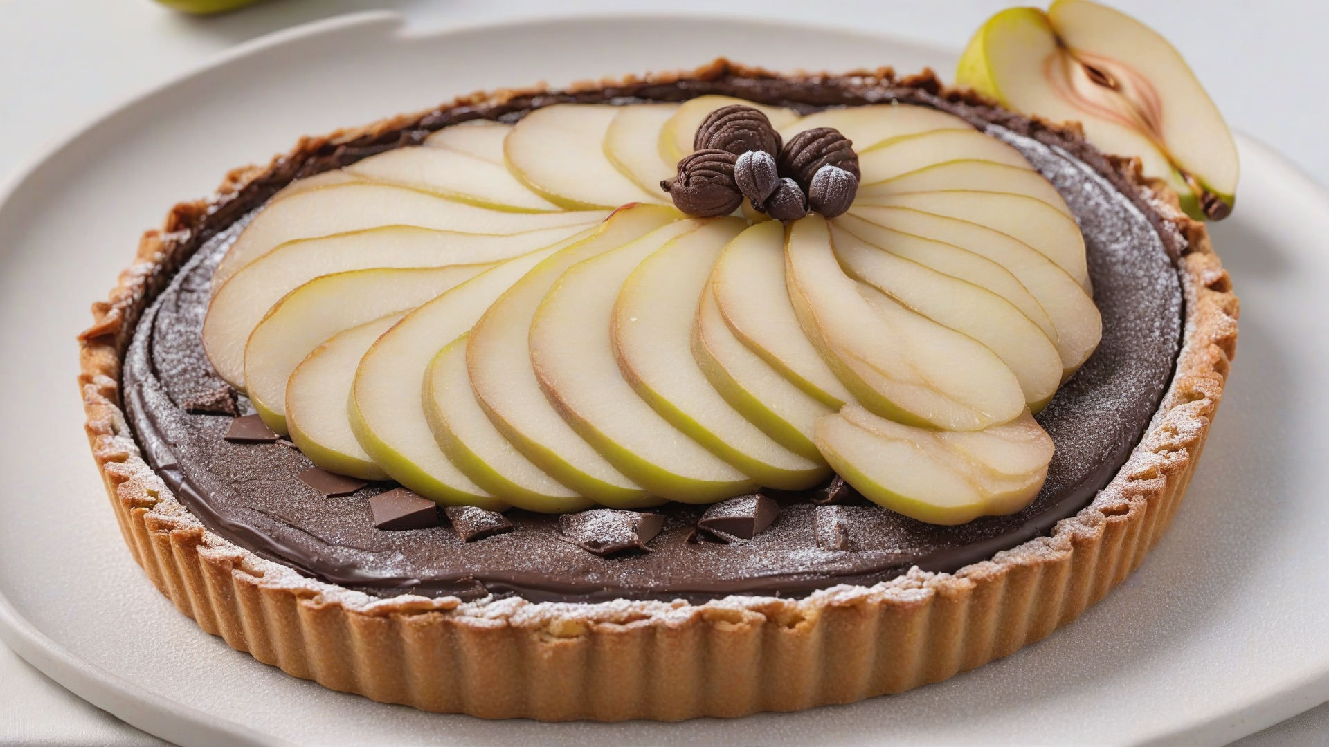 Crostata cioccolato e pere