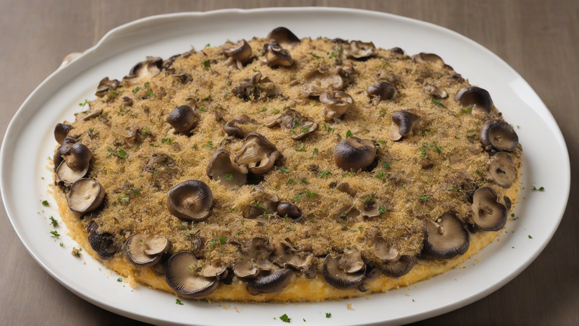 Funghi Gratinati