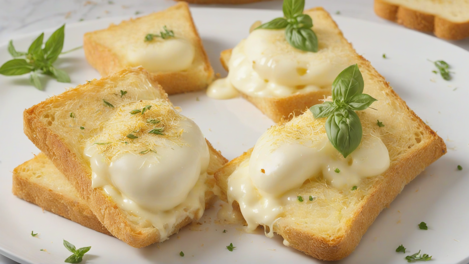 Mozzarella in carrozza al forno