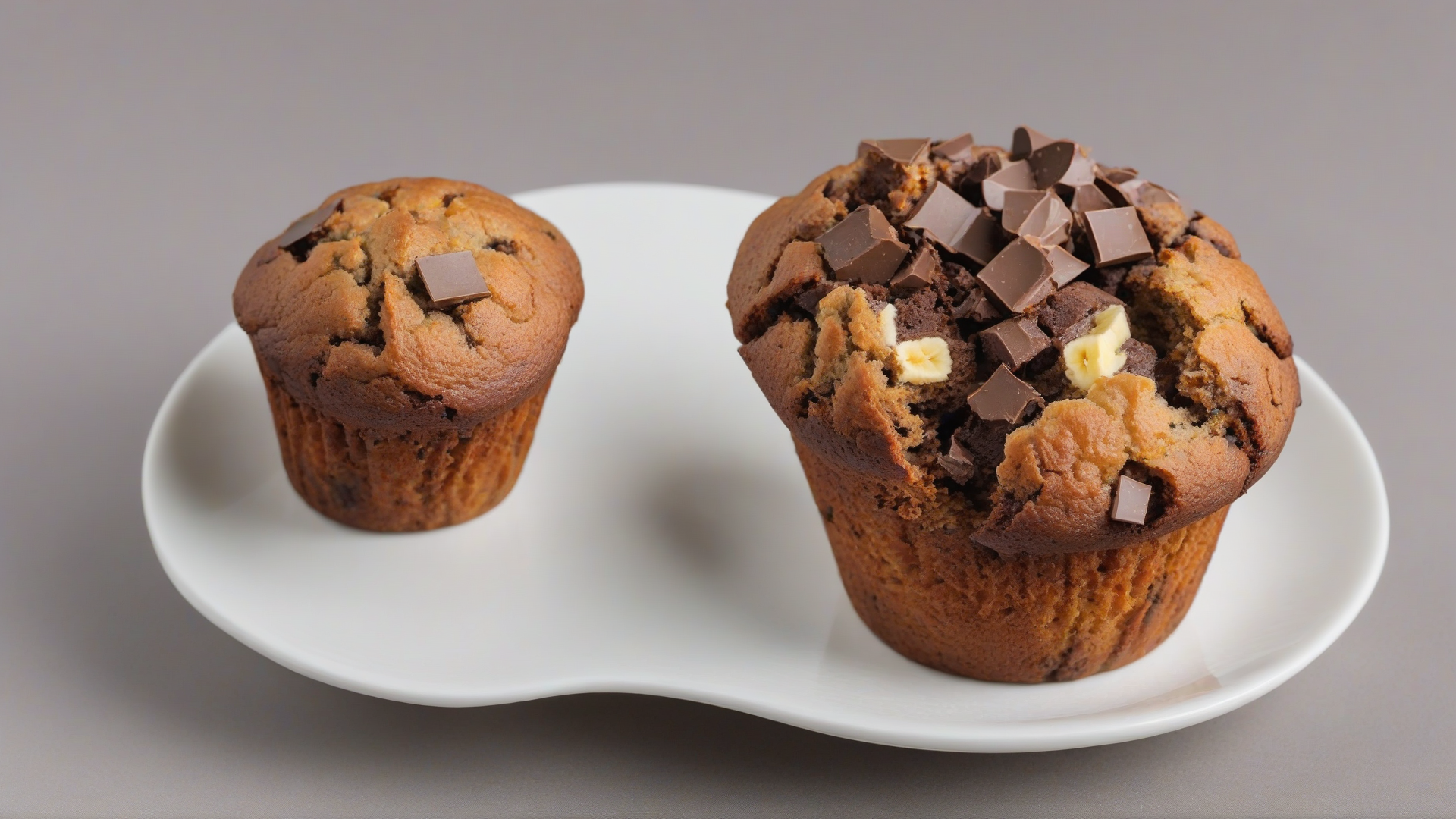 Muffin Banana e Cioccolato