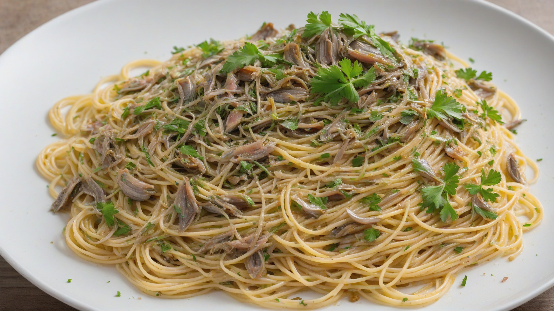 Pasta con le Acciughe