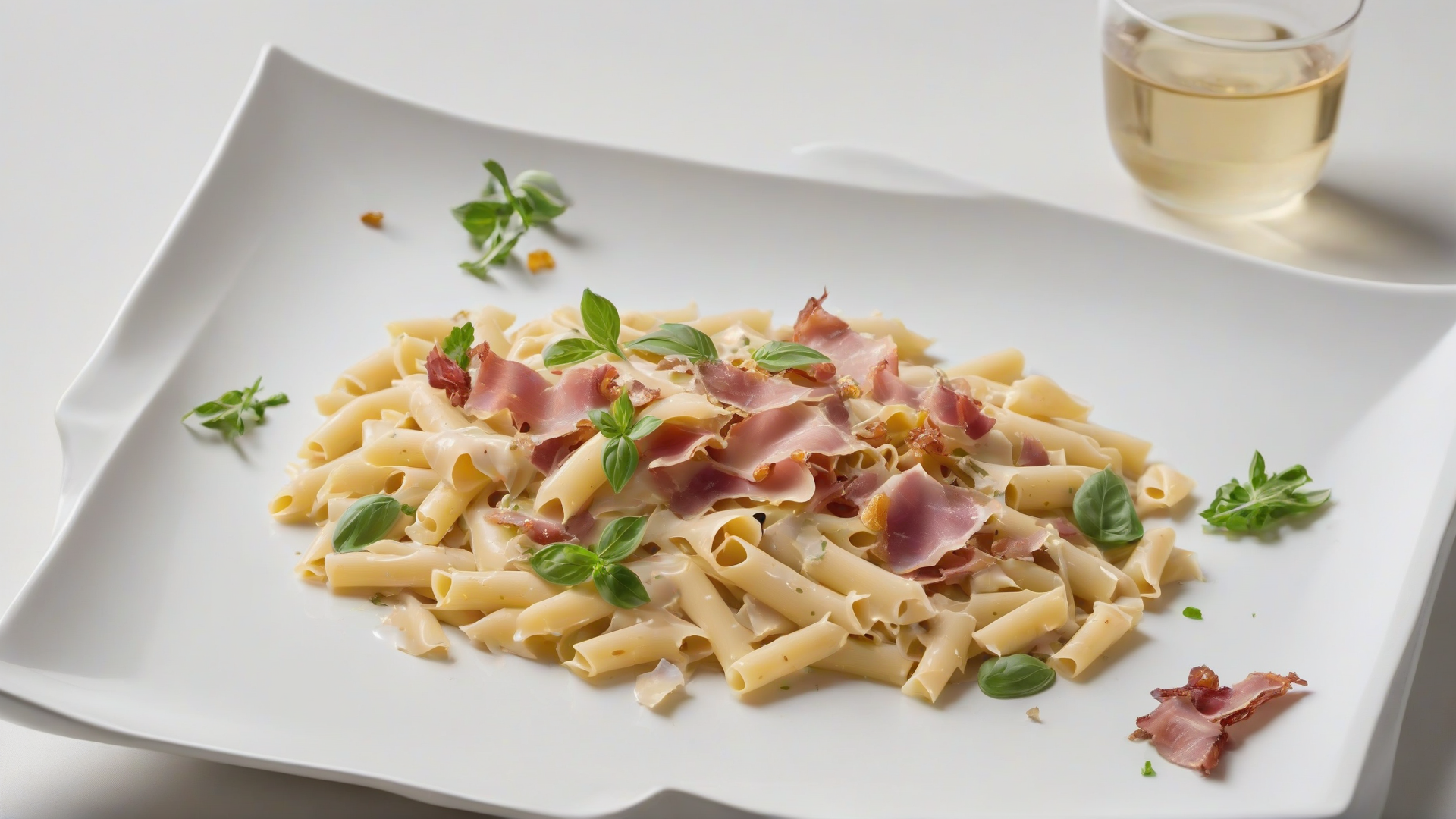 Pasta con lo Speck