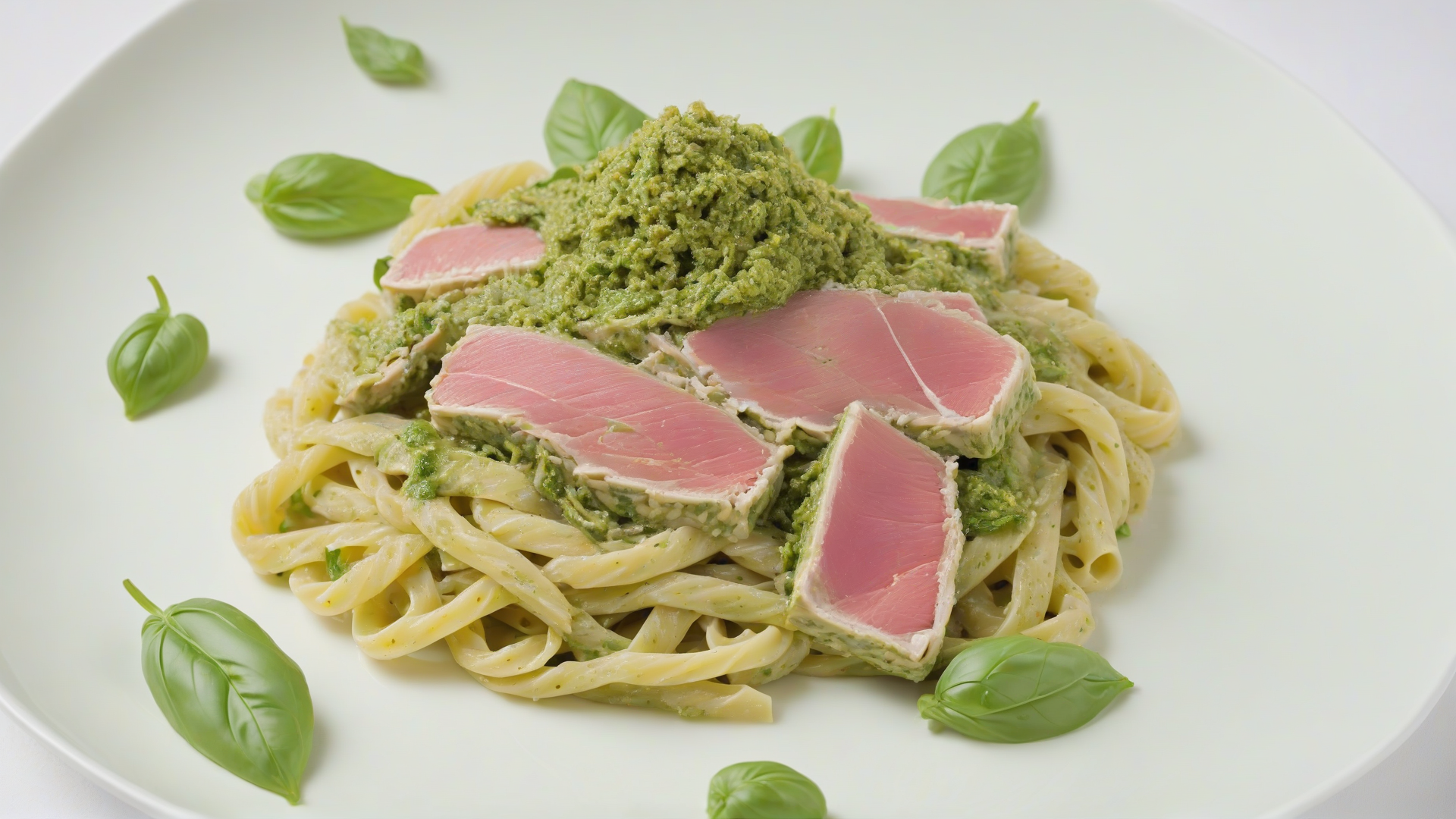 Pasta Pesto e Tonno