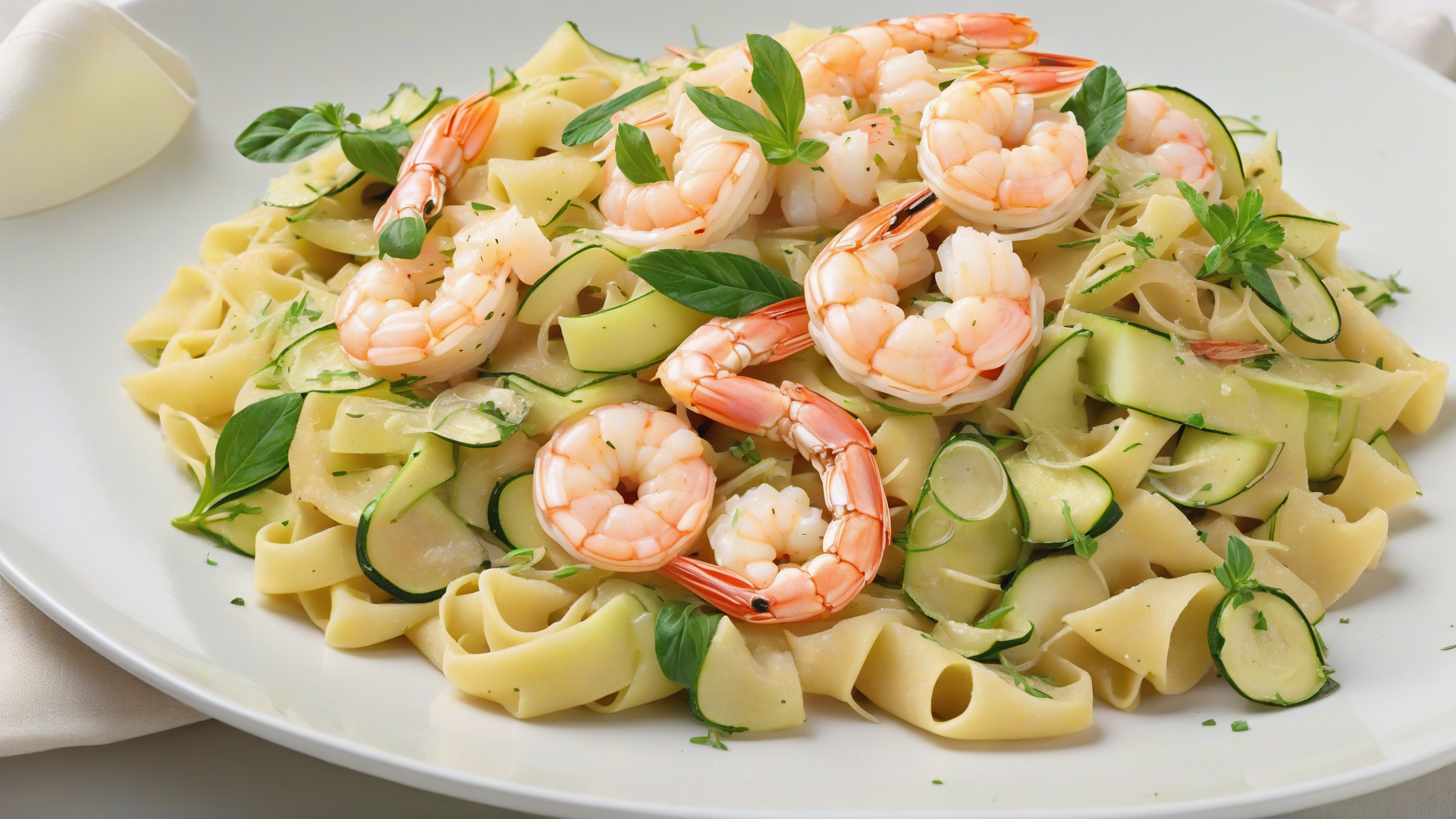 Pasta Zucchine e Gamberi