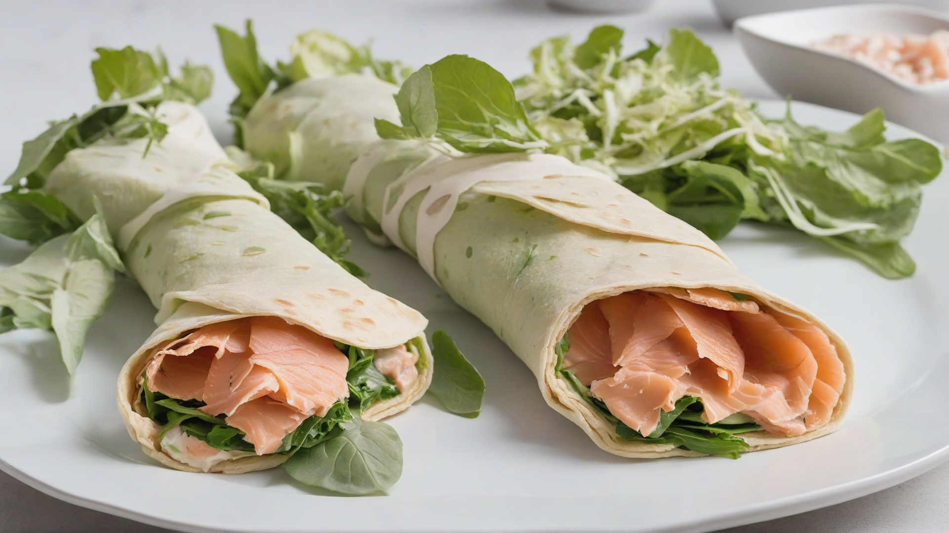 Piadina con Salmone