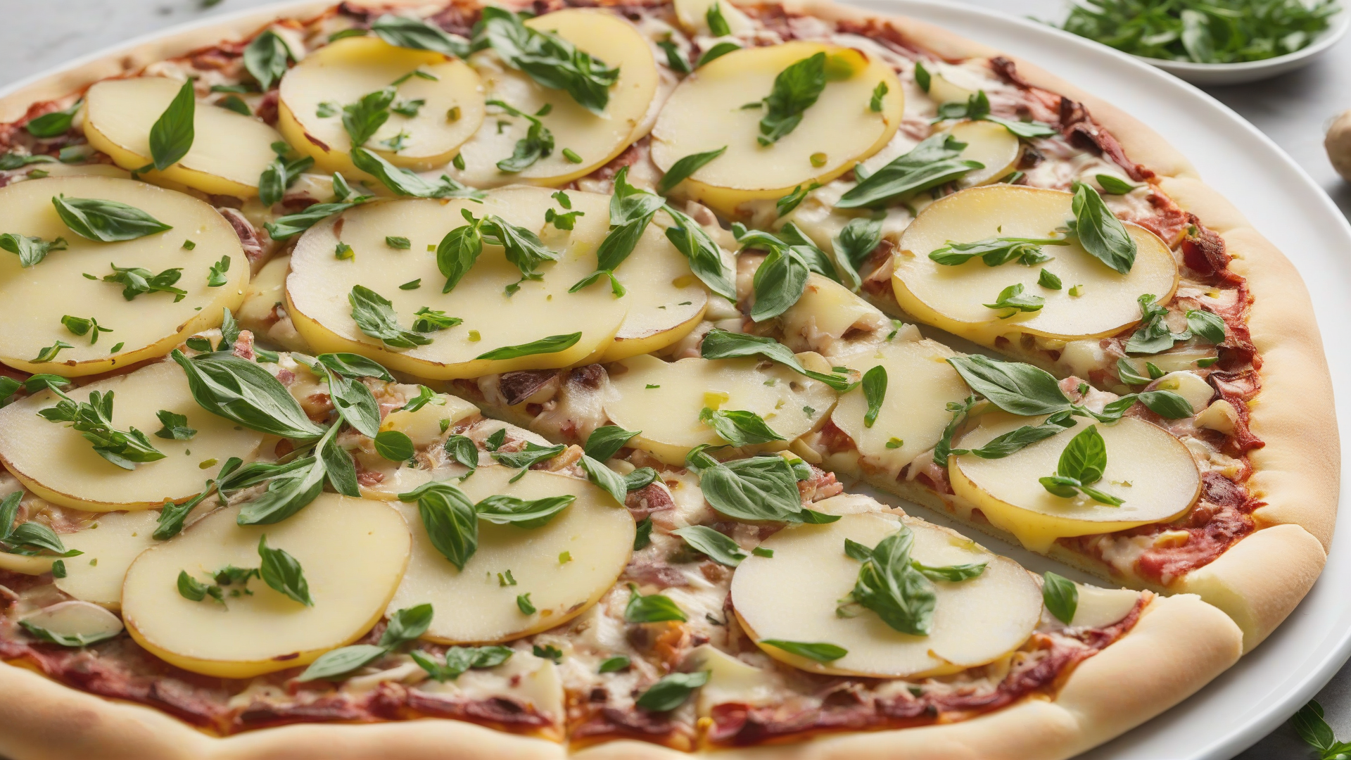 Pizza con le patate