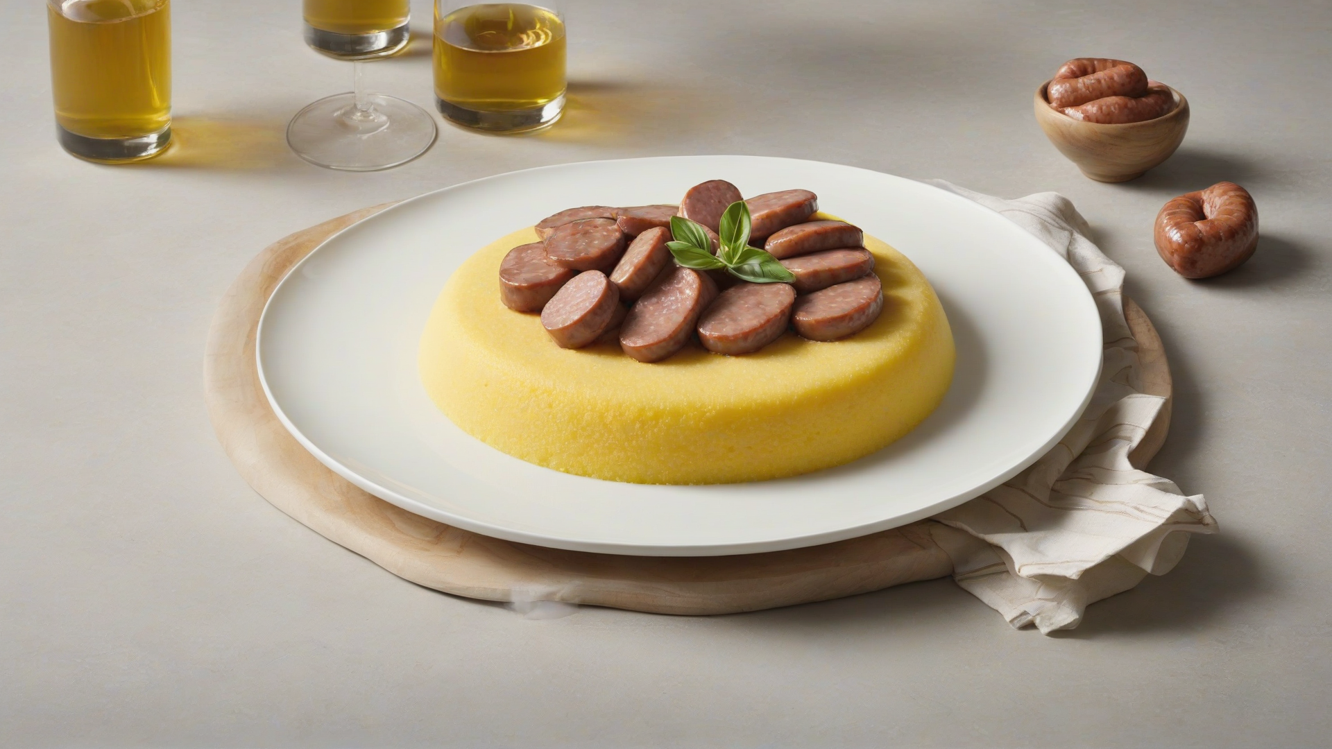 Polenta con Salsiccia