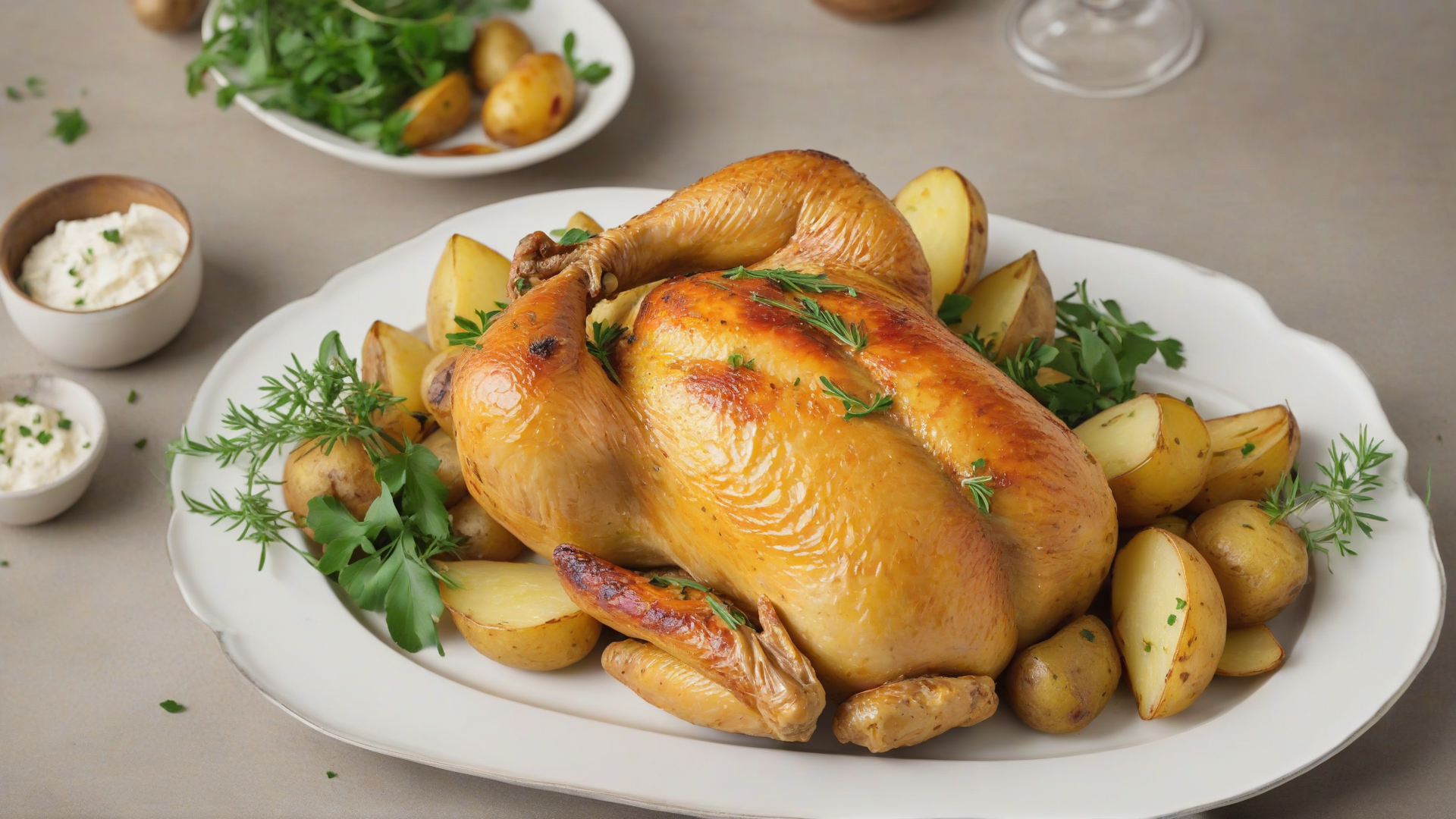 Pollo e Patate al Forno
