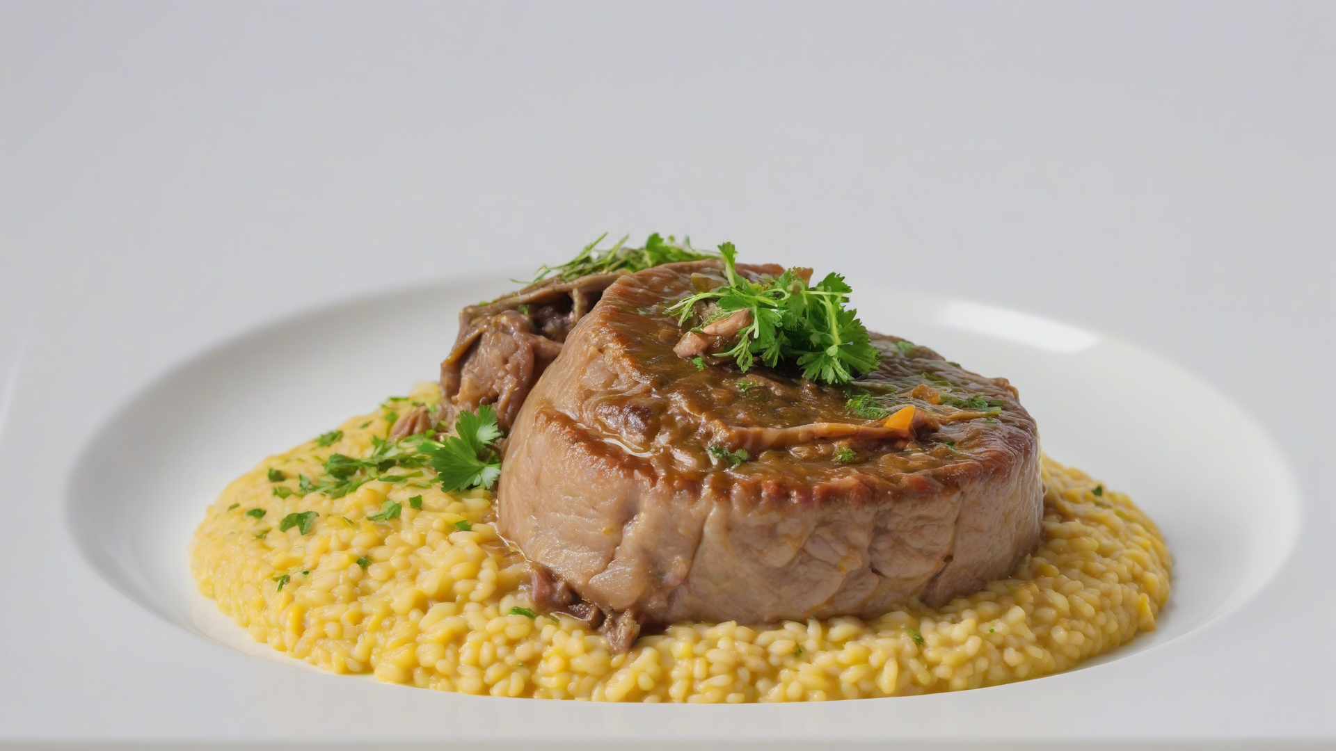 Risotto alla Milanese con Ossobuco