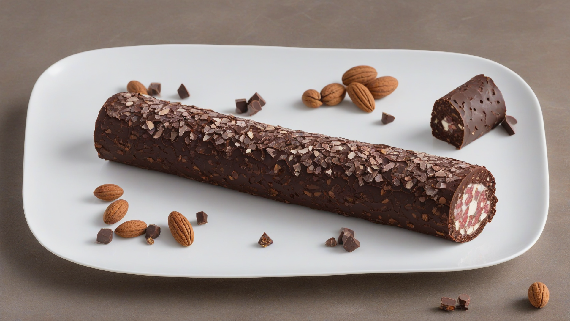 Salame al Cioccolato Senza Uova