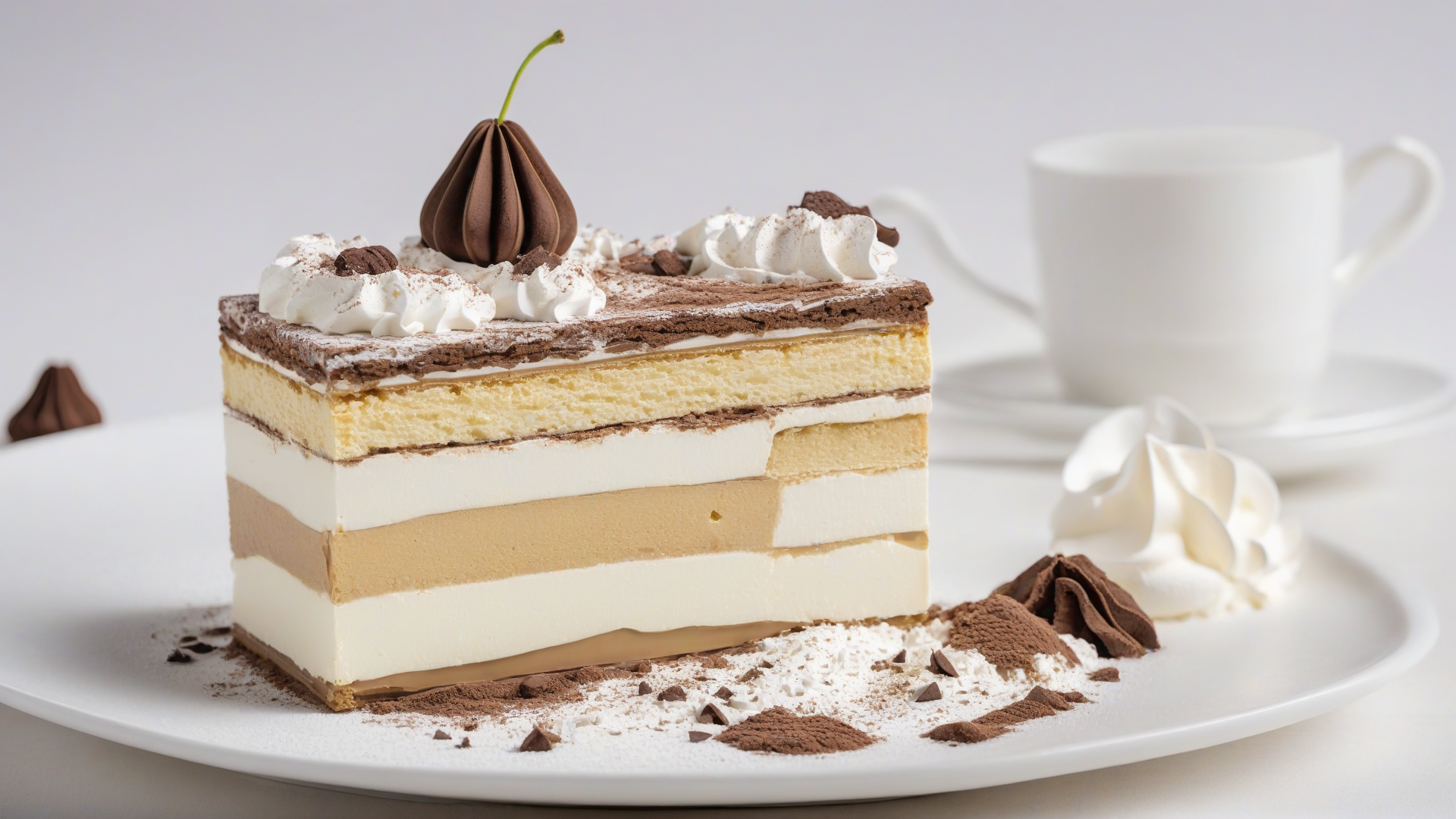 Tiramisù con Mascarpone e Panna