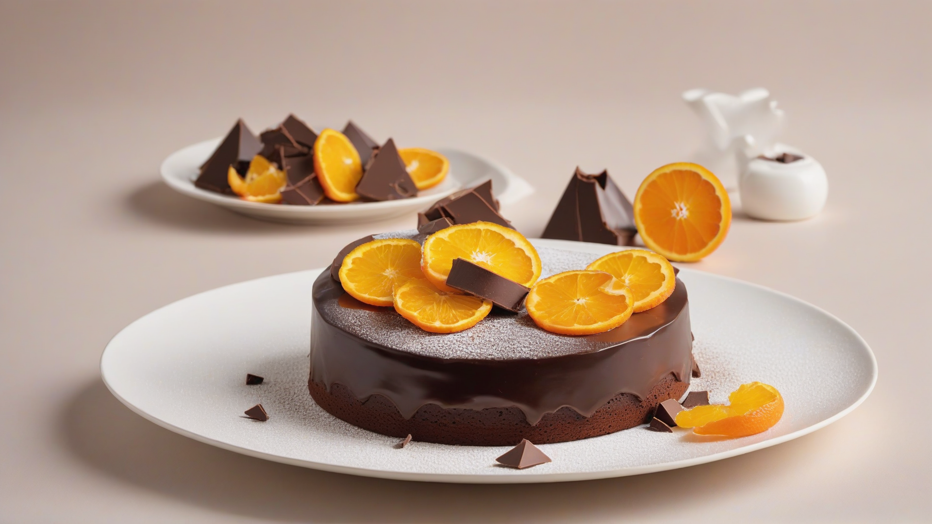 Torta Cioccolato e Arancia