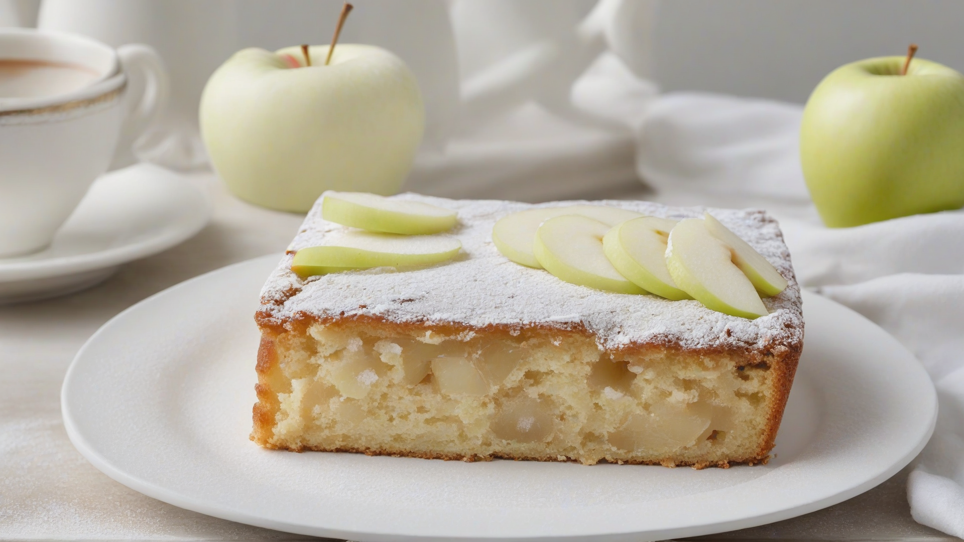 Torta di mele soffice senza burro