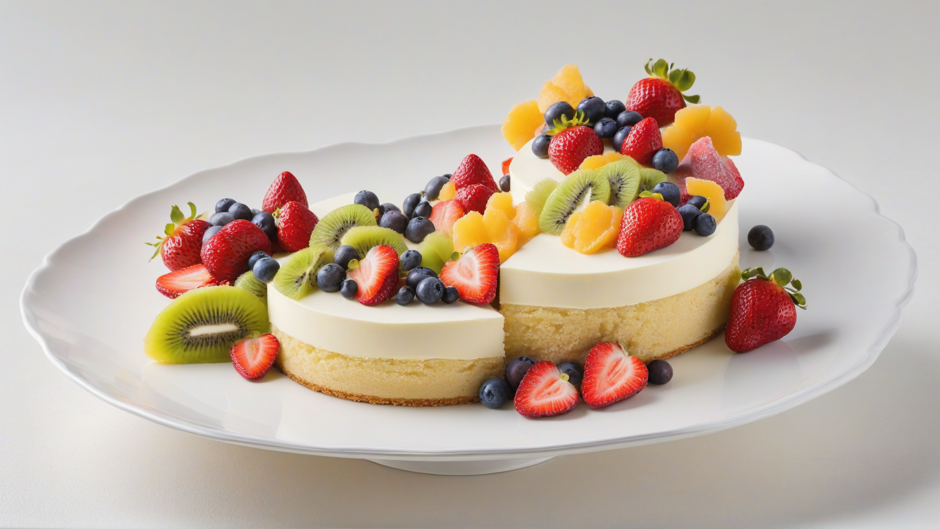 Torta Frutta e Crema