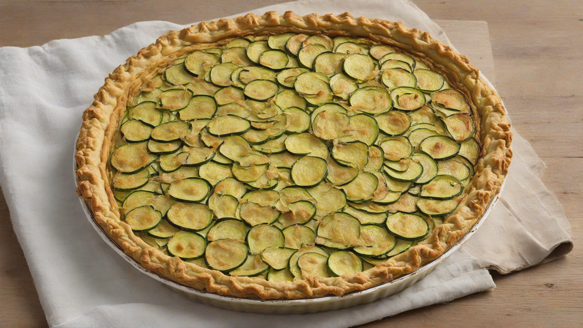 Torta rustica con zucchine